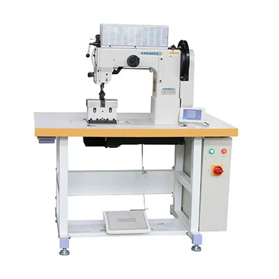 Geautomatiseerde postbed lederen decoratieve naaimachine